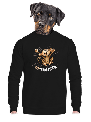 unisex mikina bez kapuce