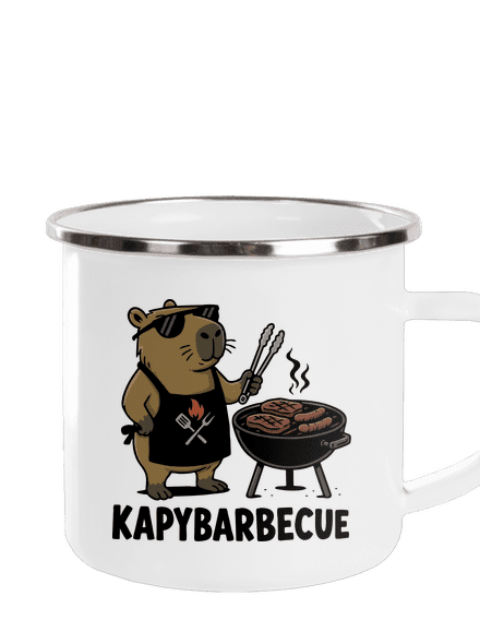 Kapybarbecue plecháček White