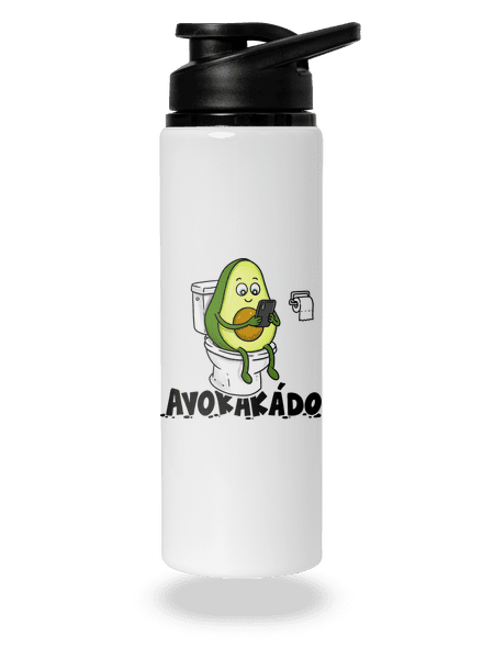Avokakádo lahev na vodu White