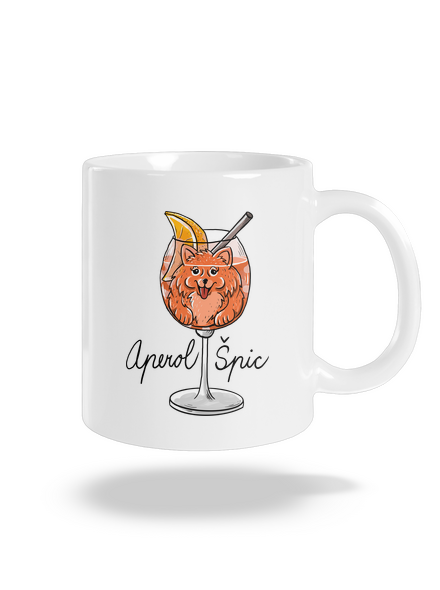 Aperol Špic klasický hrnek White