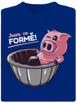 Ve formě pánské sportovní tričko Royal Blue Mal