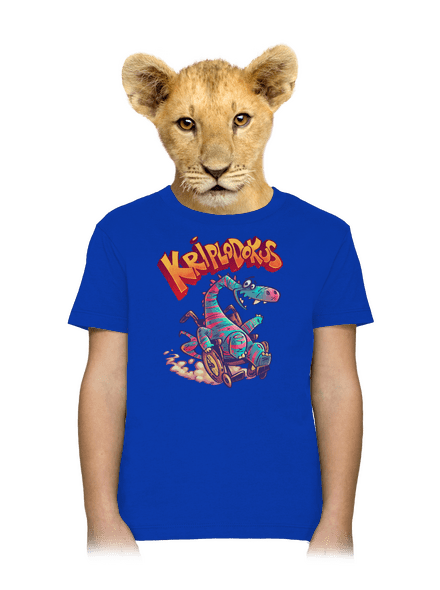 Kriplodokus dětské tričko Royal Blue