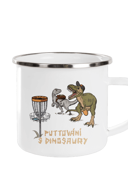 Puttování s dinosaury plecháček White