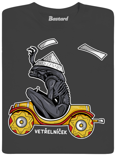 Vetřelníček pánské dlouhý rukáv Dark Grey