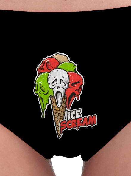 Ice Scream dámské kalhotky Black