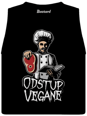 Odstup vegane dámské tílko volné Black