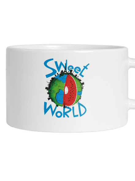 Sweet World hrnek makronka White