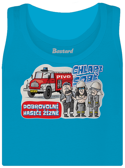 Hasiči žízně dámské tílko klasické Blue Atol