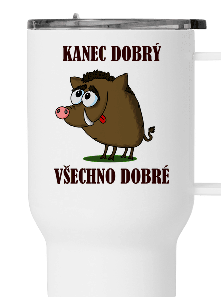 Kanec dobrý termohrnek White