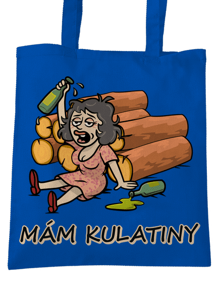 Mám kulatiny taška Bright Royal