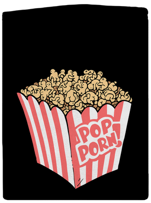 Popporn dámská mikina na zip Black