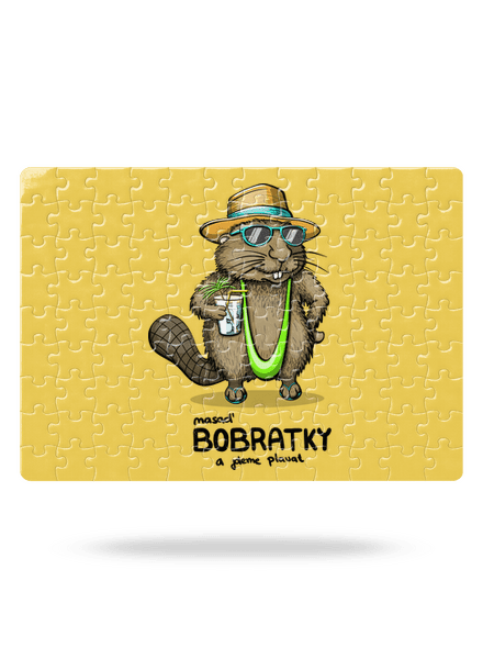 Bobratky puzzle White