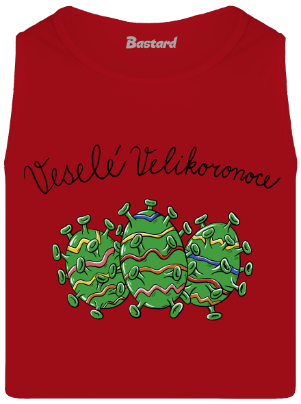Veselé Velikoronoce pánské tílko Red