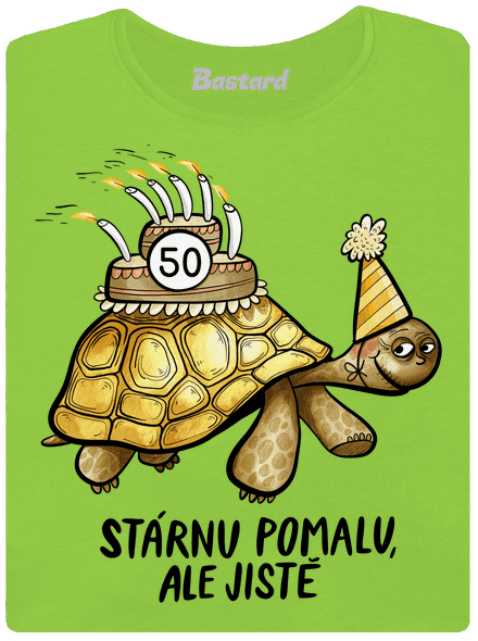 Stárnu pomalu dámské tričko Apple Green