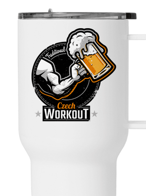 Czech Workout termohrnek White