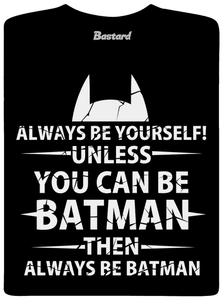 Batman pánské dlouhý rukáv Black