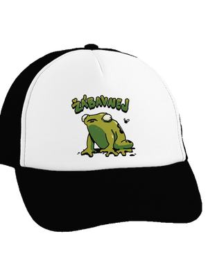 Žábavní kšiltovka truckerka Black cap