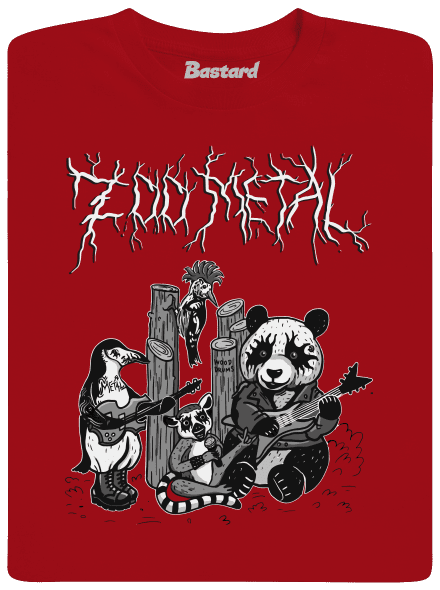 ZOO metal dětské tričko Red