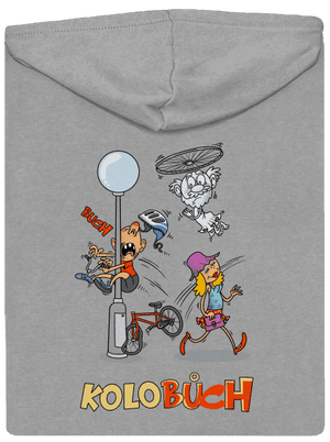 Kolobuch pánská mikina na zip Light Melange