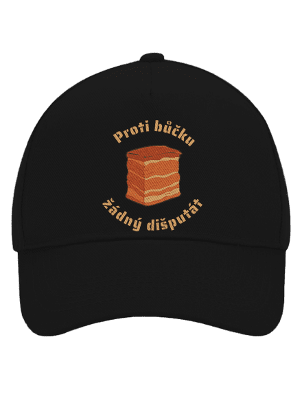 Proti bůčku žádný dišputát kšiltovka baseballka Black