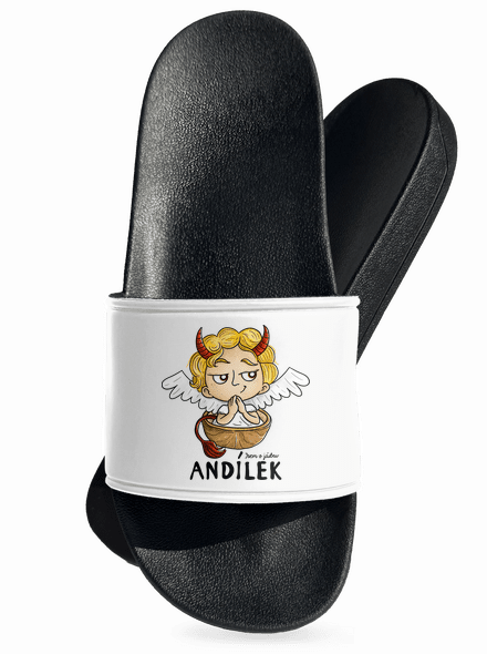 Andílek pantofle White