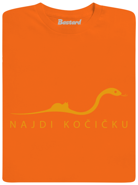 Najdi kočičku dětské tričko Orange
