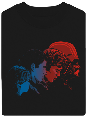 Vaders evolution unisex mikina bez kapuce Black