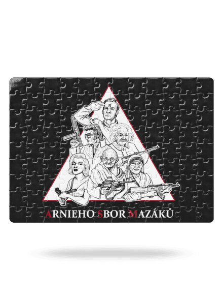 Arnieho sbor mazáků  puzzle White