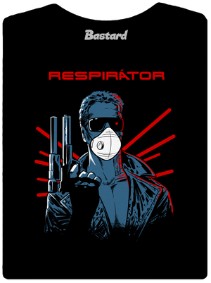 Respirátor dámské tričko premium Black