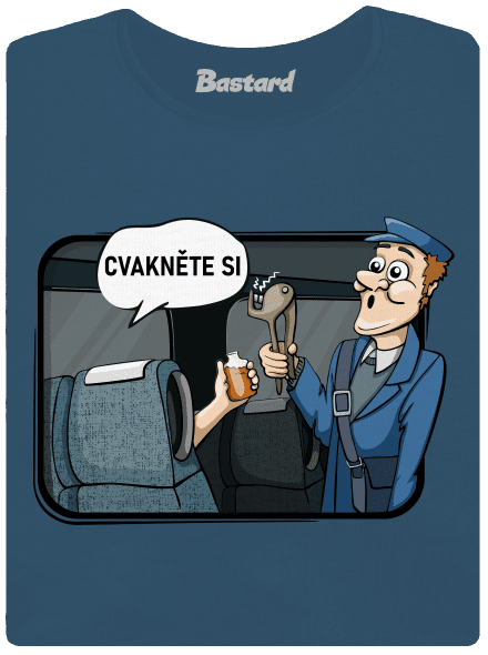 Cvakněte si dámské tričko premium Petrol Blue