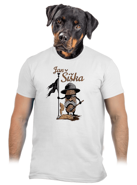 Jan Šiška pánské tričko White