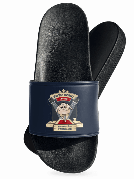 Fotr roku pantofle Navy