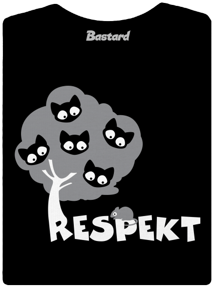 Respekt dámské tričko premium Black