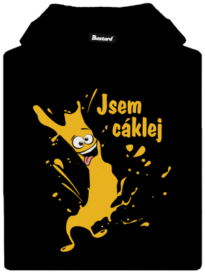 Cáklej pánská mikina klokanka Black