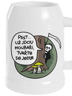 Muchomůrky zelené půllitr White