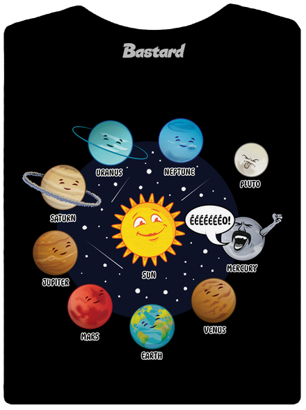 Mercury dámské tričko s lemem Black
