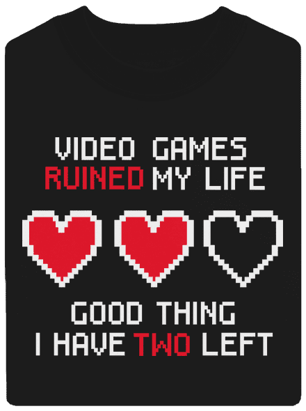 Video games unisex mikina bez kapuce Black