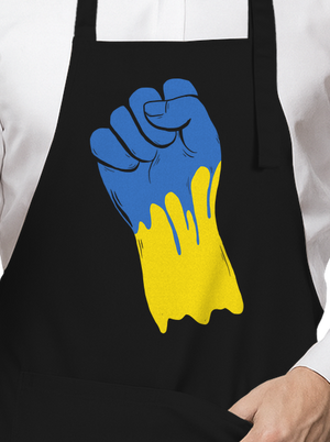 Ukrajina - Ruka zástěra Black