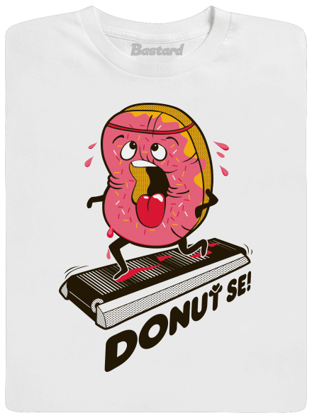 Donuť se pánské tričko White