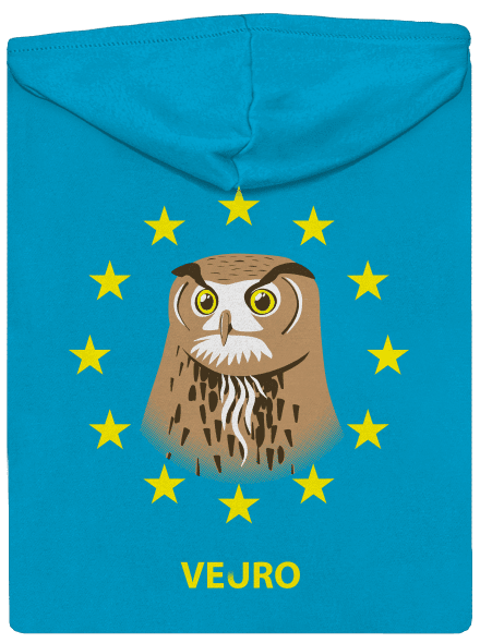 Vejro dámská mikina na zip Blue Atol