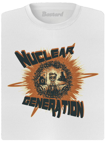 Nuclear generation 2 dámské sportovní tričko White