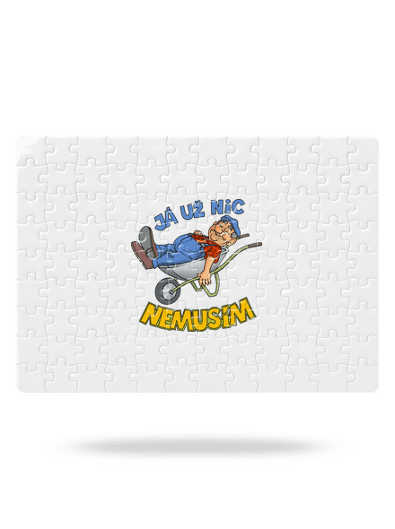 Nemusím puzzle White