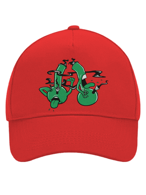 Bongo kašel kšiltovka baseballka Classic Red