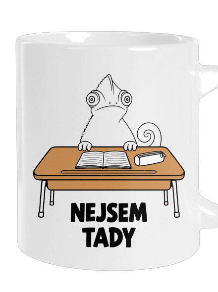 Nejsem tady velký hrnek White