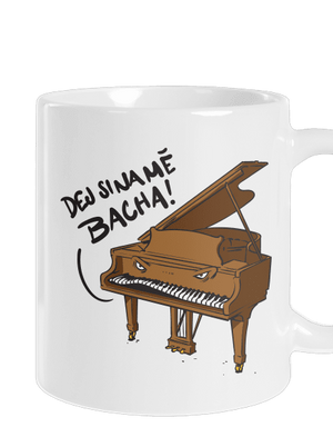 Dej si bacha klasický hrnek White