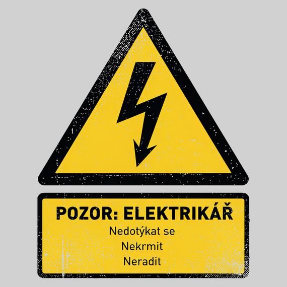 Pozor elektrikář