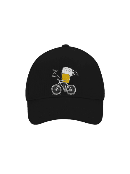 Tour de beer kšiltovka baseballka Black
