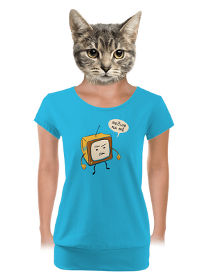 dámské tričko s lemem