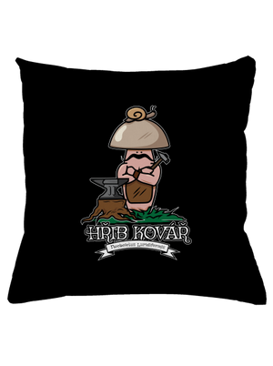 Hřib kovář polštář Black