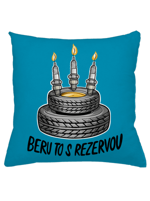 Beru to s rezervou polštář Blue Turquoise